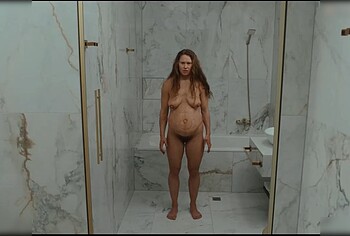 Seidi Haarla Frontal Nude And Pregnant Scenes in Nightborn
