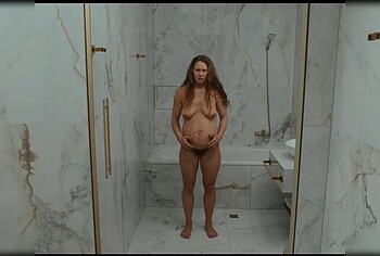 Seidi Haarla Frontal Nude And Pregnant Scenes in Nightborn