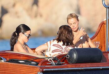 Brooks Nader Topless And Pussy Upskirt Yacht Photos