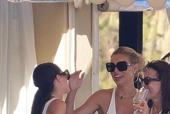 Brooks Nader Topless And Pussy Upskirt Yacht Photos