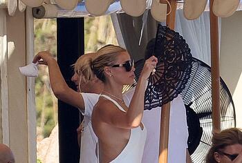 Brooks Nader Topless And Pussy Upskirt Yacht Photos