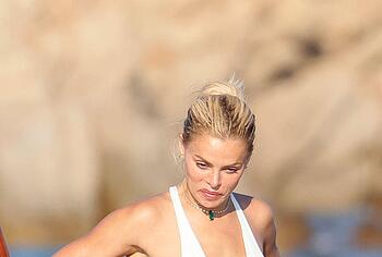 Brooks Nader Topless And Pussy Upskirt Yacht Photos