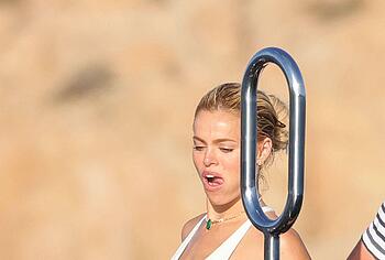 Brooks Nader Topless And Pussy Upskirt Yacht Photos