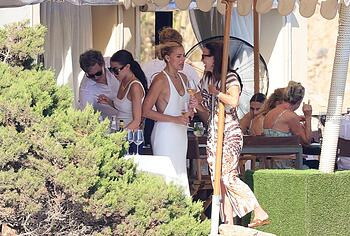 Brooks Nader Topless And Pussy Upskirt Yacht Photos