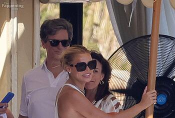 Brooks Nader Topless And Pussy Upskirt Yacht Photos