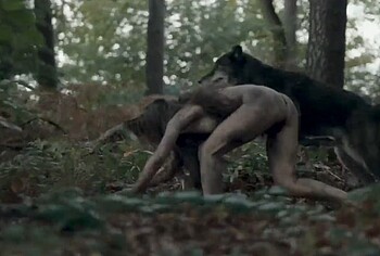 Jessica Reynolds Nude Hairy Pussy Scenes in The Wolf the Fox and the Leopard