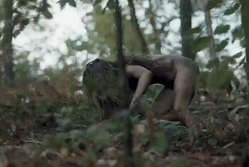 Jessica Reynolds Nude Hairy Pussy Scenes in The Wolf the Fox and the Leopard