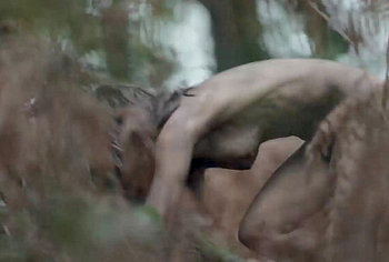 Jessica Reynolds Nude Hairy Pussy Scenes in The Wolf the Fox and the Leopard