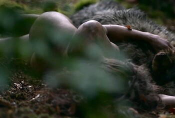 Jessica Reynolds Nude Hairy Pussy Scenes in The Wolf the Fox and the Leopard