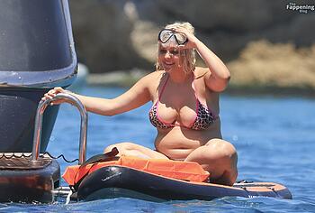Bebe Rexha Exposed Big Booty In Tiny Bikini