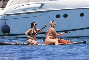 Bebe Rexha Exposed Big Booty In Tiny Bikini