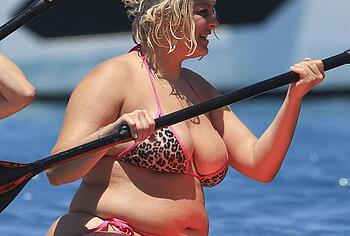 Bebe Rexha Exposed Big Booty In Tiny Bikini