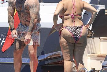 Bebe Rexha Exposed Big Booty In Tiny Bikini