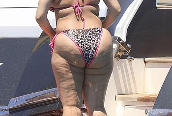 Bebe Rexha Exposed Big Booty In Tiny Bikini