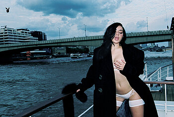 Charli XCX Nude And Lacy Lingerie Photoshoot