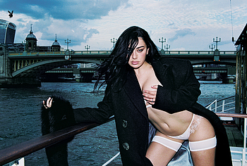 Charli XCX Nude And Lacy Lingerie Photoshoot