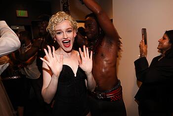 Julia Garner Nip Slip And Bikini Photos