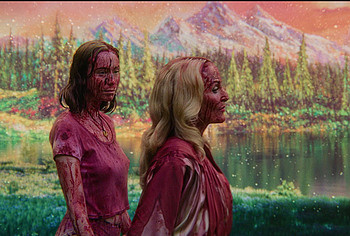 Gillian Anderson and Hannah Einbinder Nude Lesbian Scenes in Teenage Sex and Death at Camp Miasma