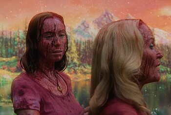 Gillian Anderson and Hannah Einbinder Nude Lesbian Scenes in Teenage Sex and Death at Camp Miasma