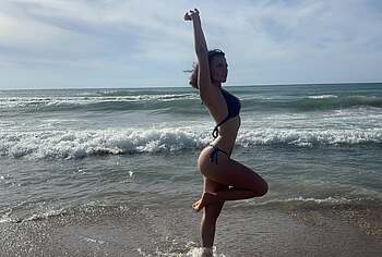 Dafne Keen Nip Slip And Bikini Photos