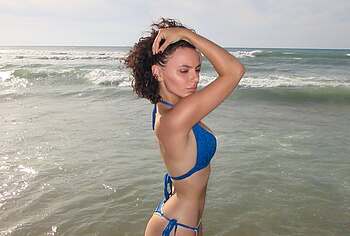 Dafne Keen Nip Slip And Bikini Photos