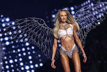 Candice Swanepoel Sexy Lingerie in The Victorias Secret Fashion